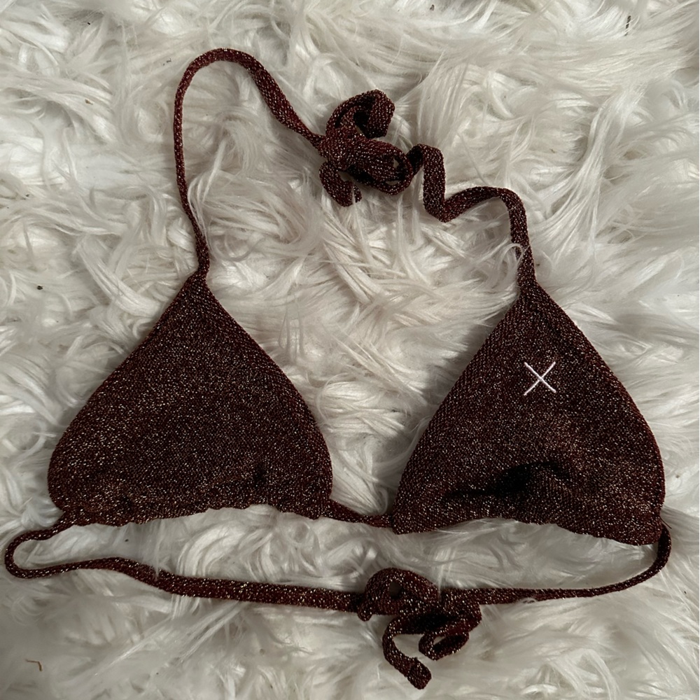 Boutine LA Triangle Bikini Top Size S